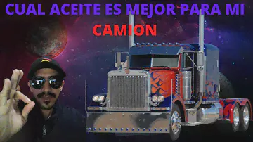 CUAL ACEITE ES MEJOR PARA MI CAMIÓN [de pasaje o trailer]🚚
