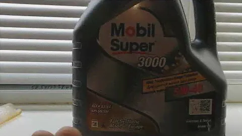 MOBIL SUPER 3000 Подделка и оригинал. Простой тест.