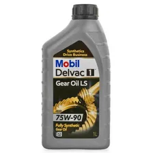 153469 Масло трансмиссионное Mobil Delvac 1 Gear Oil LS 75W-90 (1л)