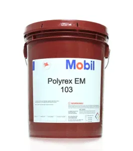 Смазка для электродвигателей Mobil Polyrex EM 103 EP 3 (16кг)