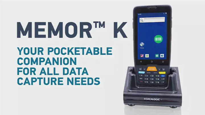 Datalogic Memor K mobil adatgyűjtő - Bemutató