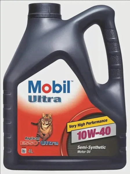 Моторное масло Mobil Ultra 10W-40 полусинтетическое 4 л-0