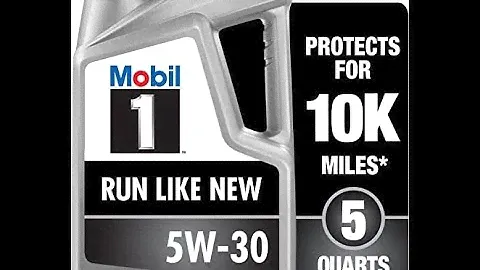 Mobil 1 Advanced Full Synthetic Motor Oil 5W 30, 5 Quart